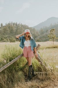 Cherry Gingham Shorts