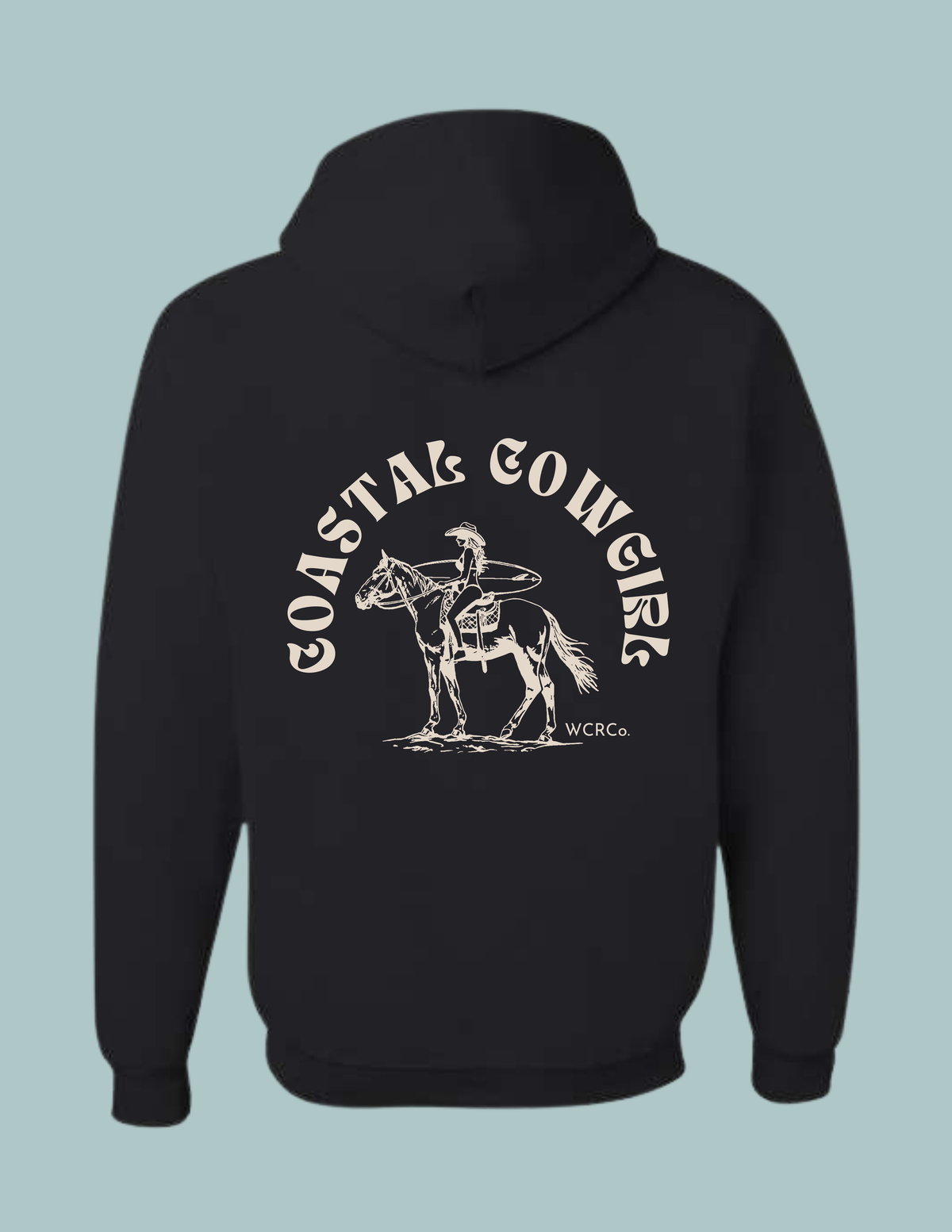 Coastal Cowgirl - Horseback - Black