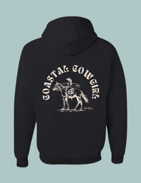 Coastal Cowgirl - Horseback - Black