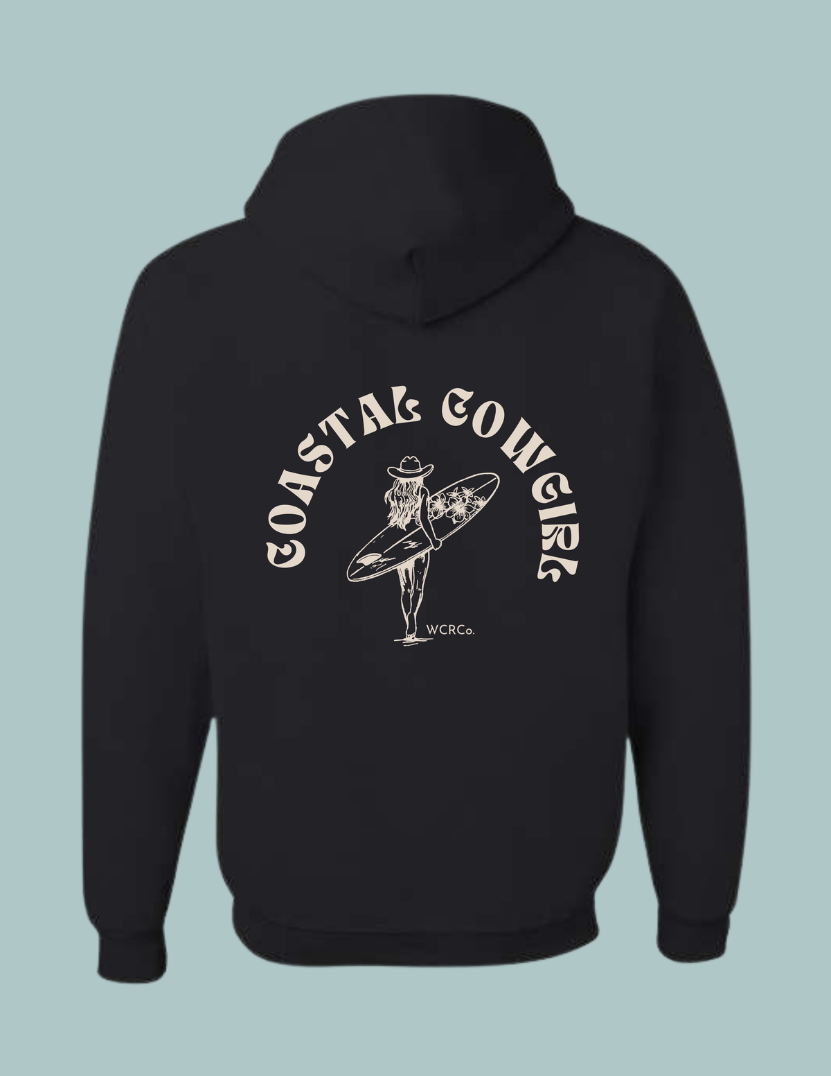 Coastal Cowgirl - Surfer Girl - Black
