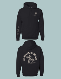 Coastal Cowgirl - Horseback - Black