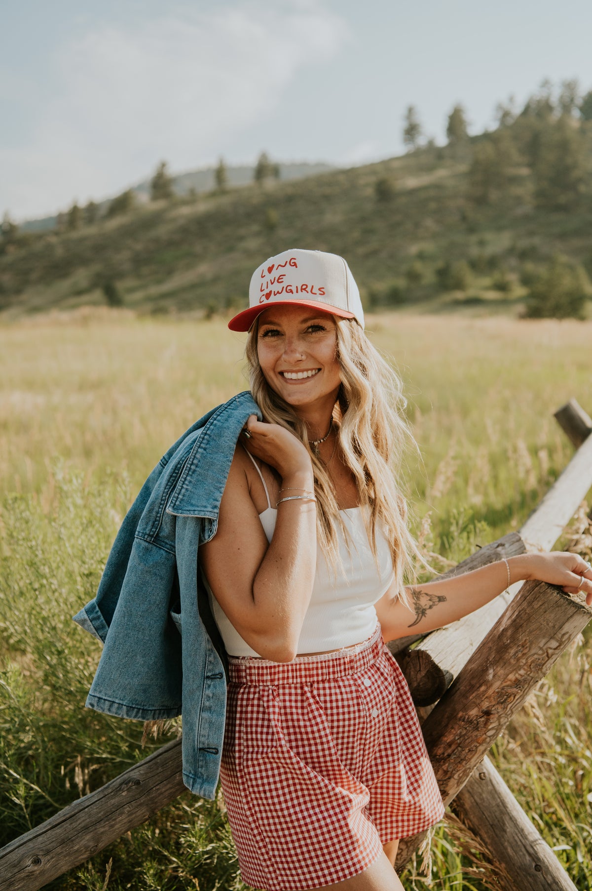 Denim Cropped Jacket