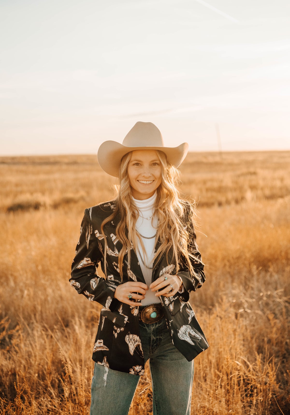 Cowgirl Blazer - Black