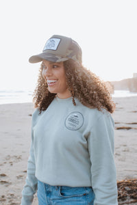 WCRCo. Logo Pullover - Seafoam