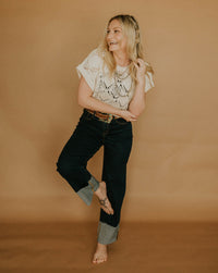 Crochet Short Sleeve Top