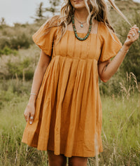 Camel Mini Dress