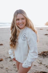 WCRCo. Logo Pullover - Cream