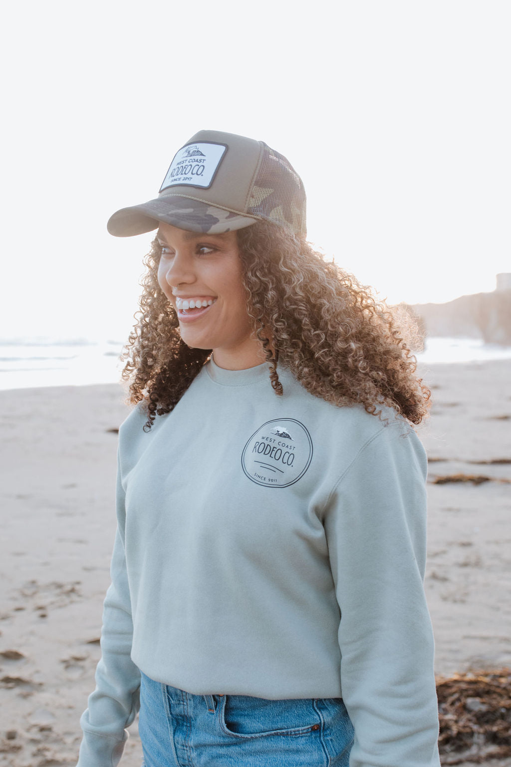 WCRCo. Logo Trucker Hat (Camo)