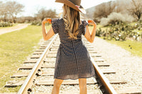 Gingham Horse Mini Dress