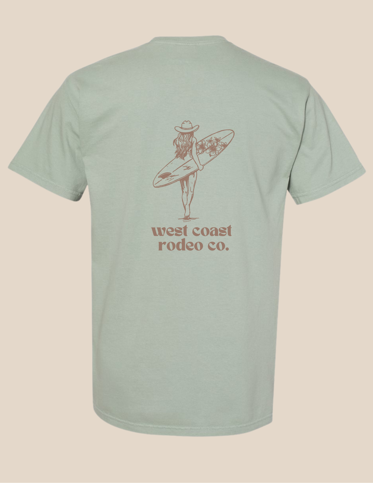WCRCo. Surfer Girl Tee - Sage