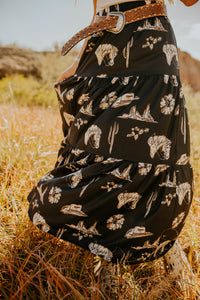 Cowgirl Maxi Skirt