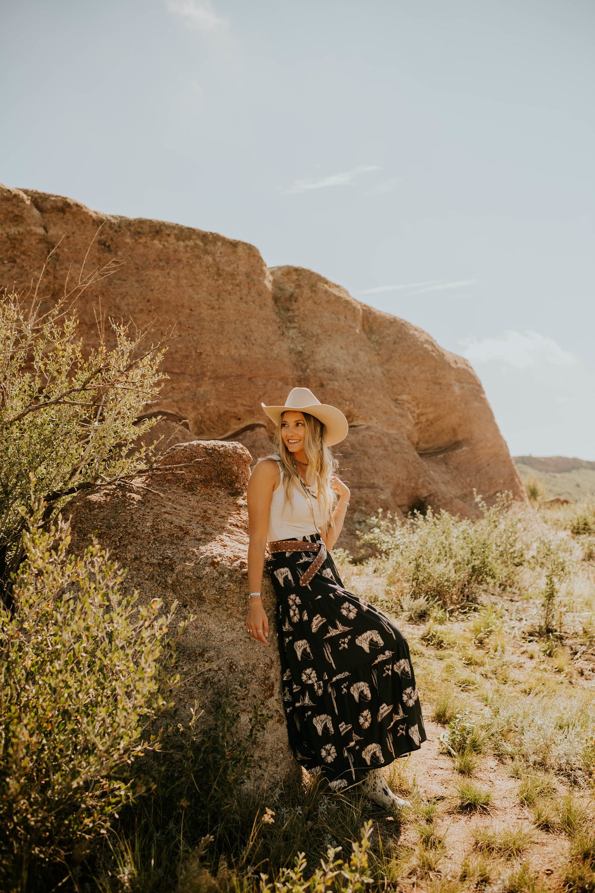 Cowgirl Maxi Skirt