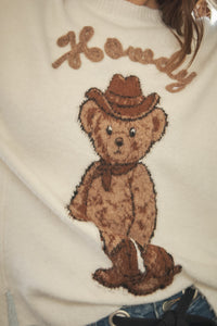 Howdy Teddy Sweater
