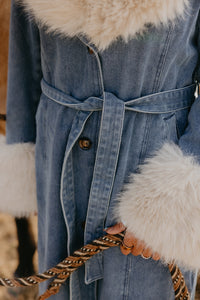 Denim Duster Coat