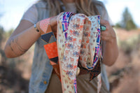 Mustang Meadows Silk Twilly Western Scarf