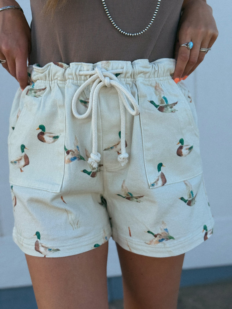 Mallard Duck Shorts