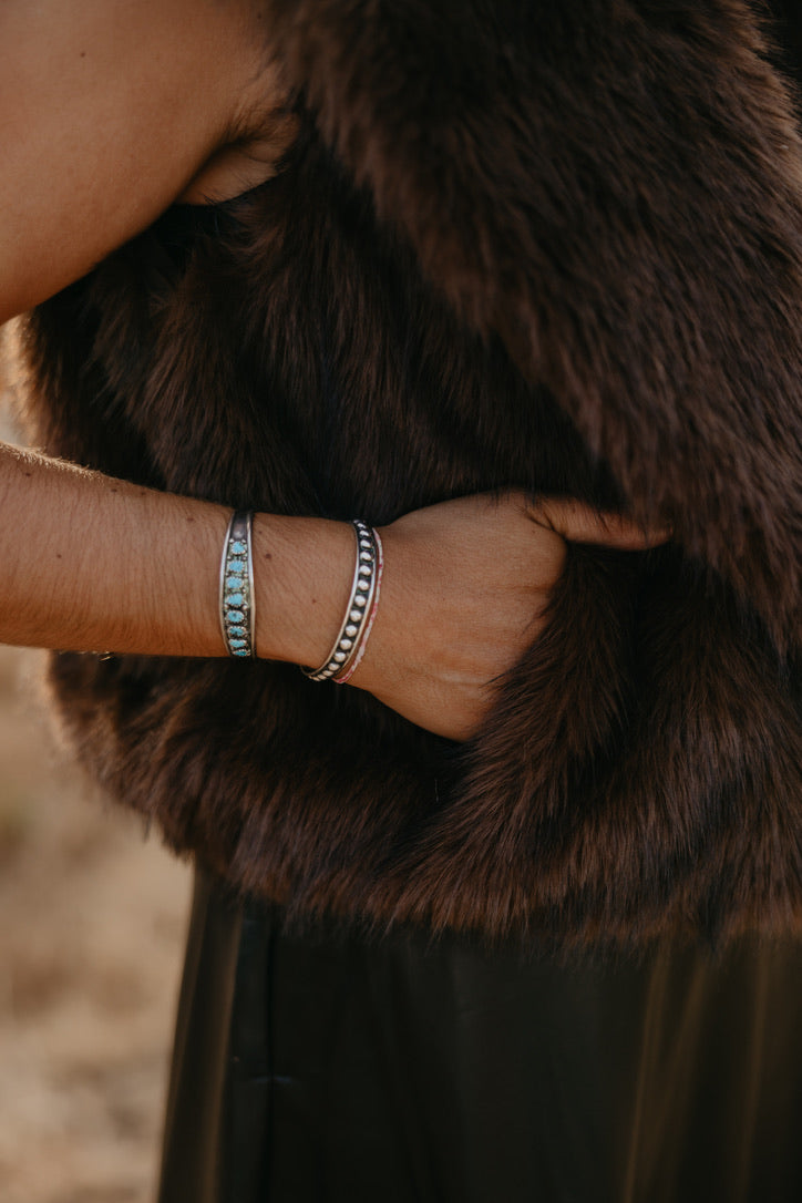 Espresso Fur Vest