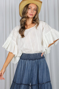 Flowy Sleeve Blouse