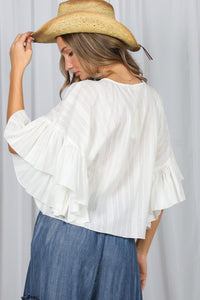 Flowy Sleeve Blouse