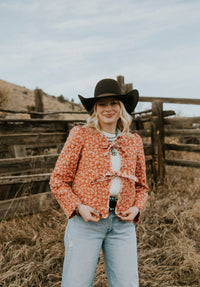 Quilted Bow Tie Jacket