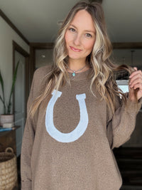 Horseshoe Pullover Sweater