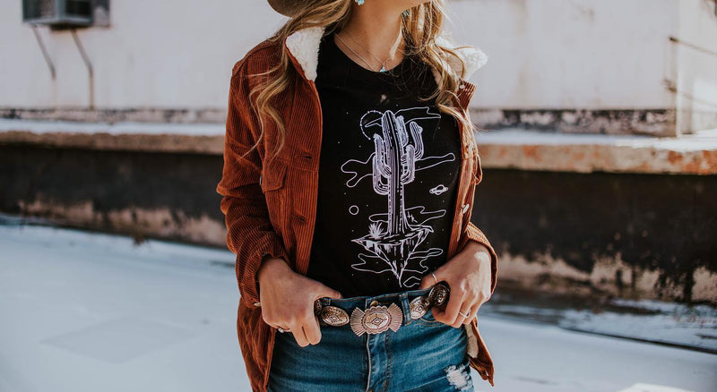 Cosmic Cactus Tee