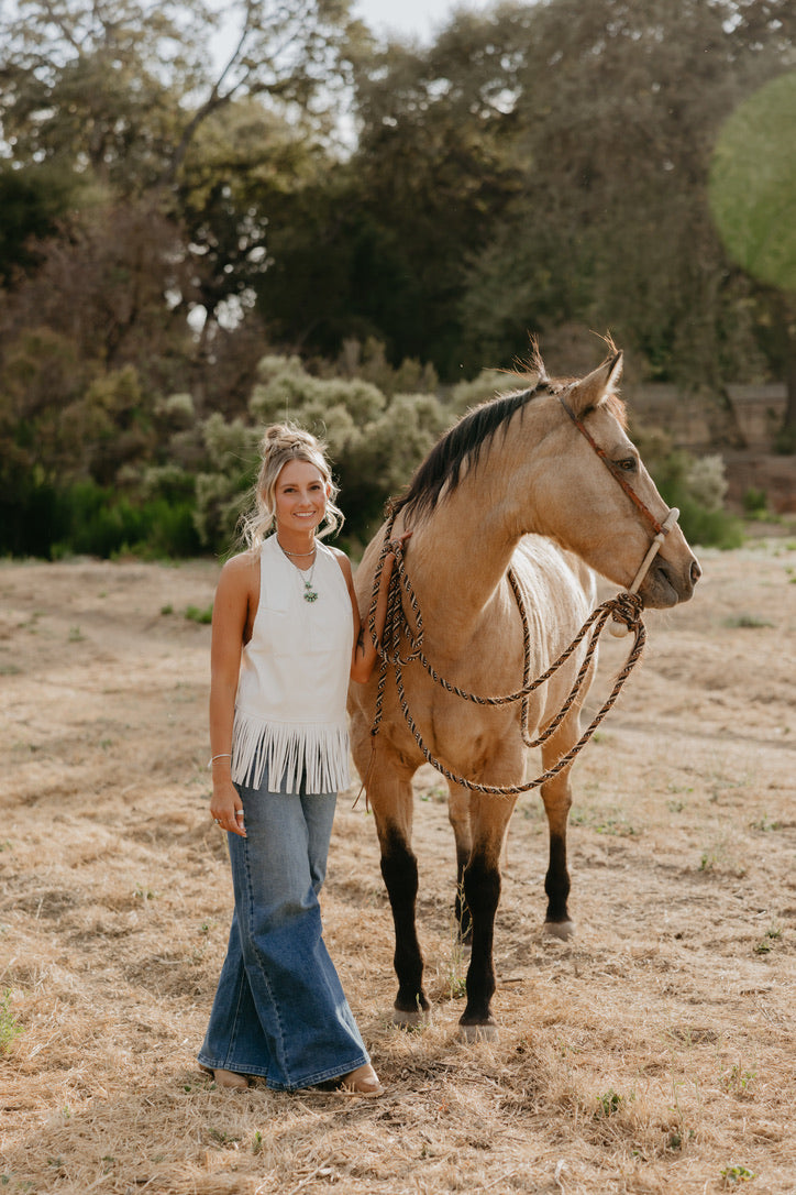 High Rise Wide Leg Jeans