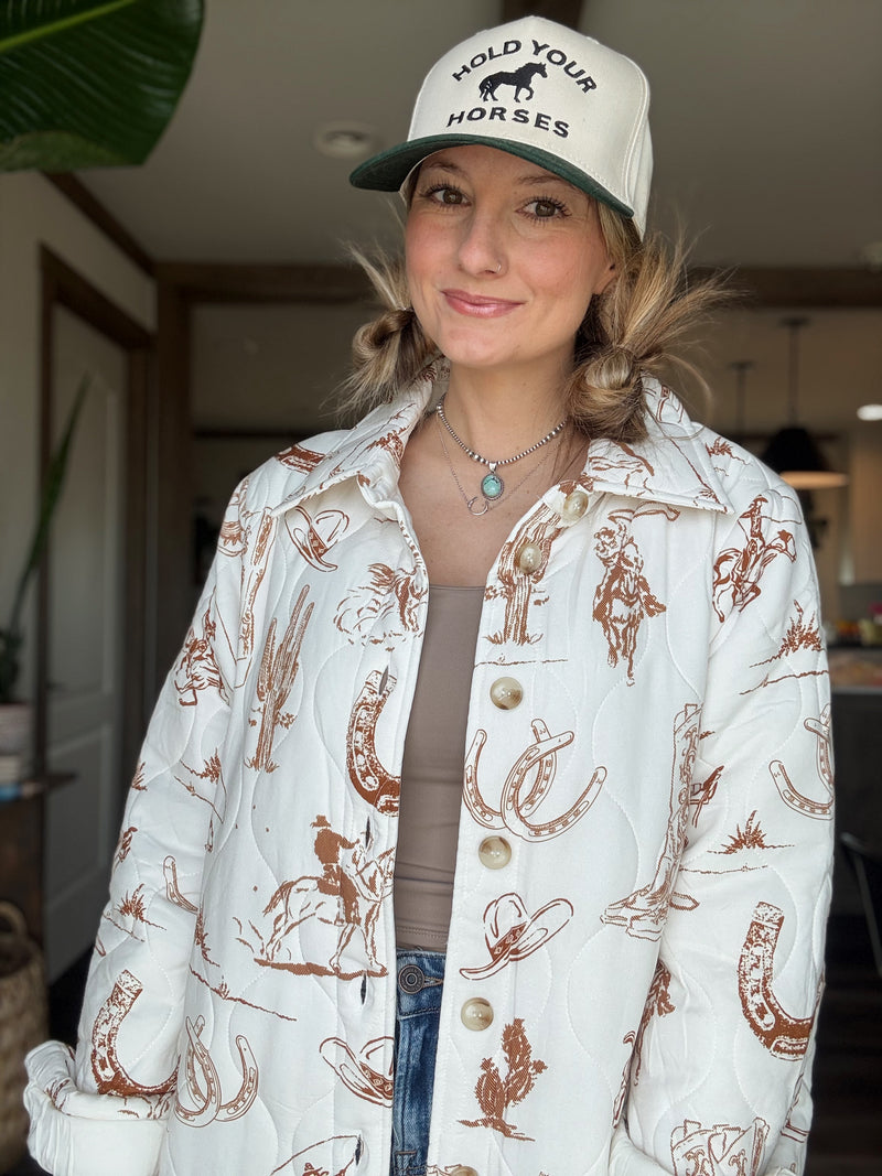 Quilted Western Jacket