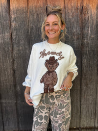 Howdy Teddy Sweater