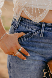 High Rise Wide Leg Jeans