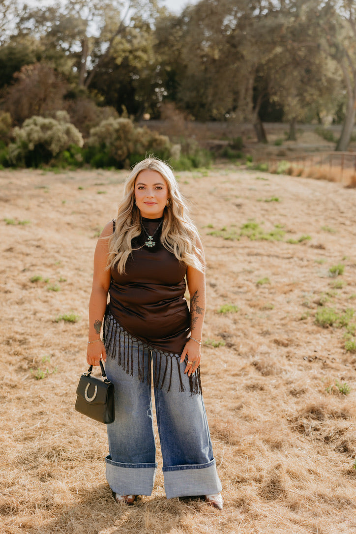 High Rise Wide Leg Jeans