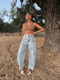 Horseshoe Barrel Jeans