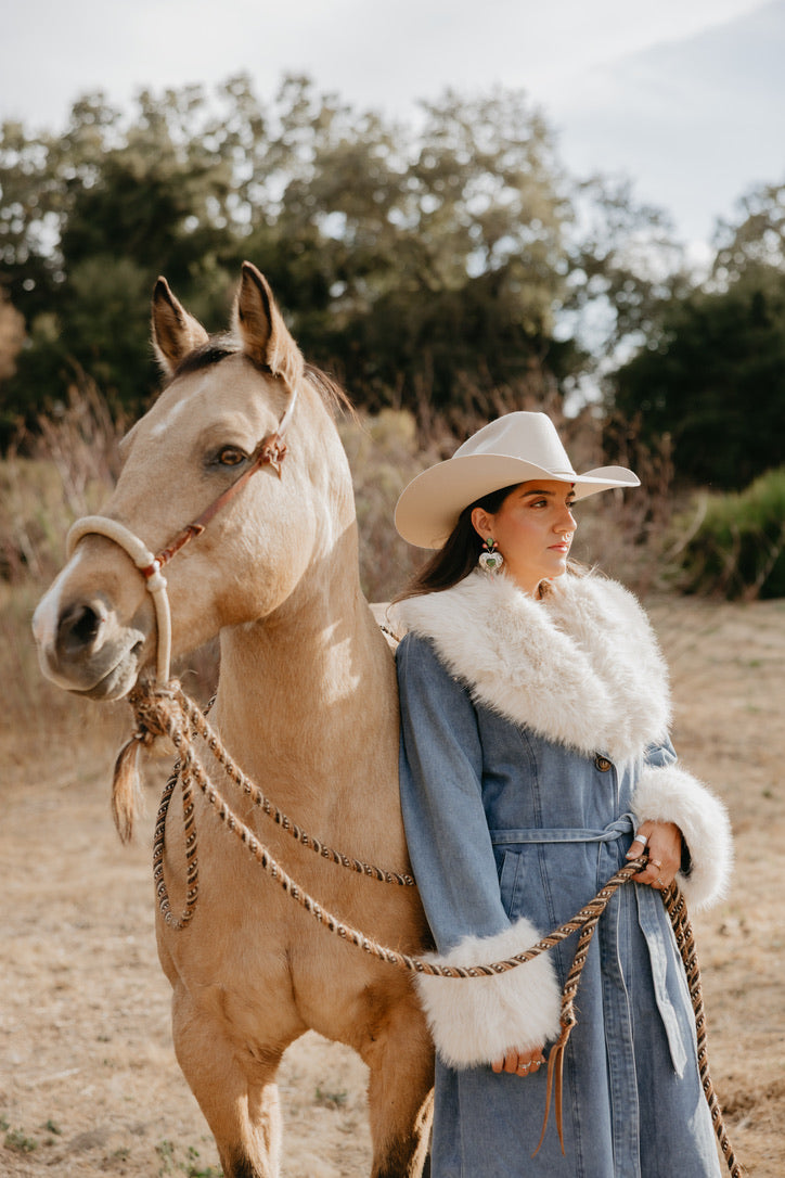 Denim Duster Coat