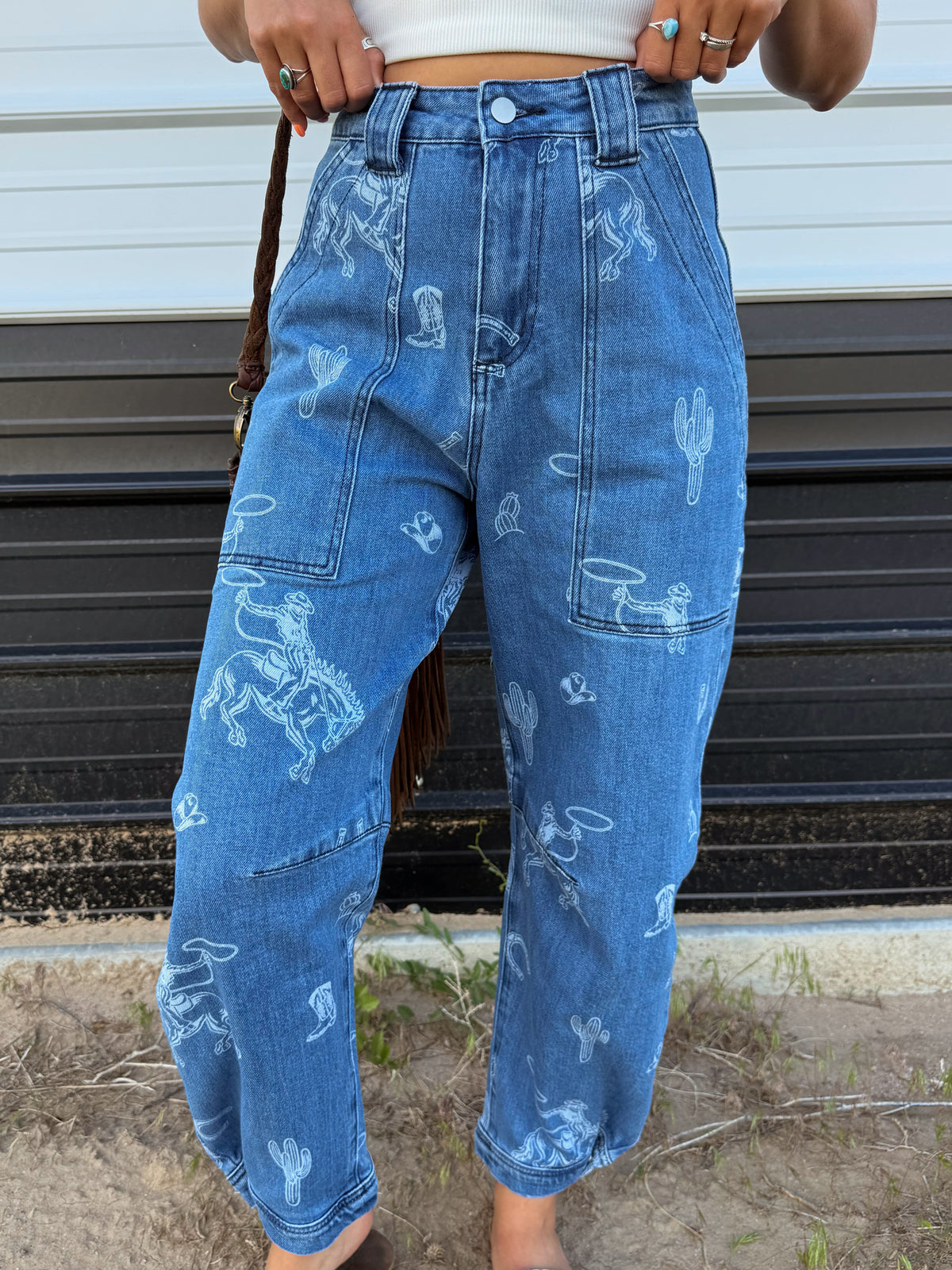 Rodeo Barrel Jeans