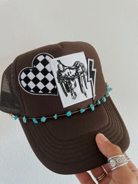 Western Saddle Trucker Hat