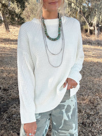 Knit Cream Sweater