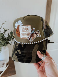 YeeHaw Camo Trucker Hat