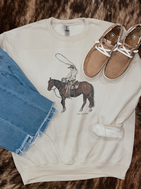 She's a Catch Sweatshirt