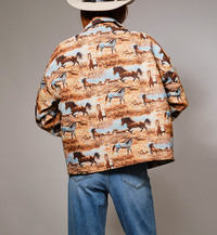 Jacquard Horse Jacket