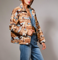 Jacquard Horse Jacket