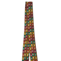 Multicolor Boots Twilly Scarf