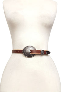 Brown Leather Belt