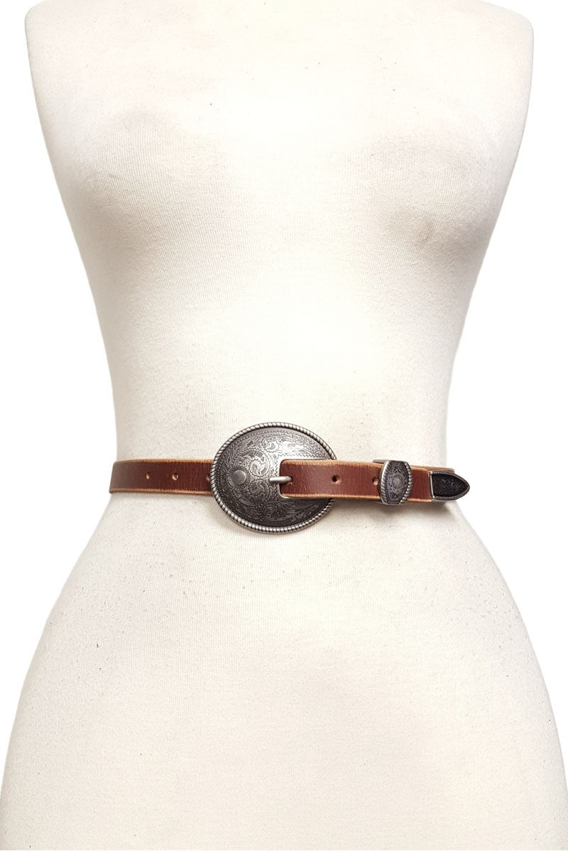 Brown Leather Belt