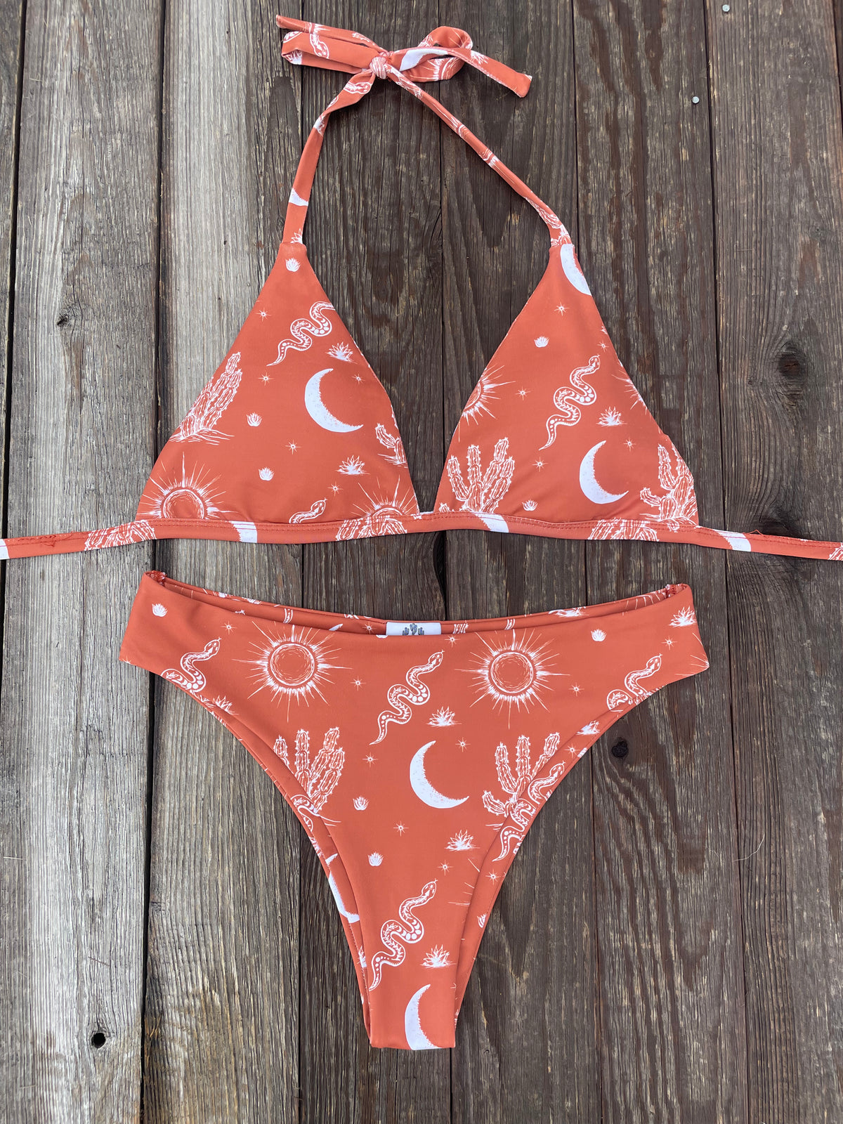 Zaful top cactus bikini