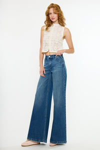 High Rise Wide Leg Jeans