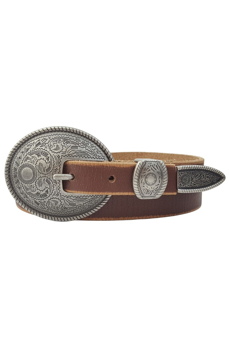 Brown Leather Belt