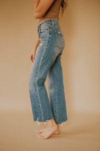 Wide Leg Crop Jeans