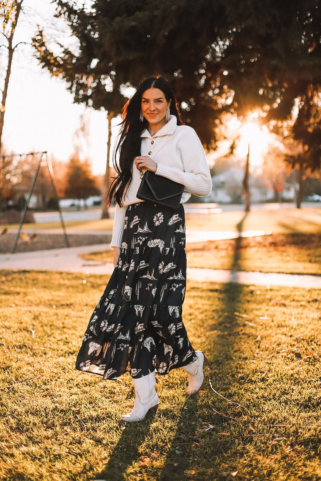 Cowgirl Maxi Skirt